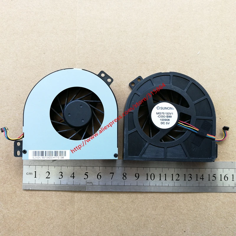 

Новый вентилятор охлаждения Gpu для ноутбука Dell Precision M4600 5PJ49 MG75150V1-C000-S99 05PJ49 5PJ49 49010A200-H17-G DC5V 0,28a