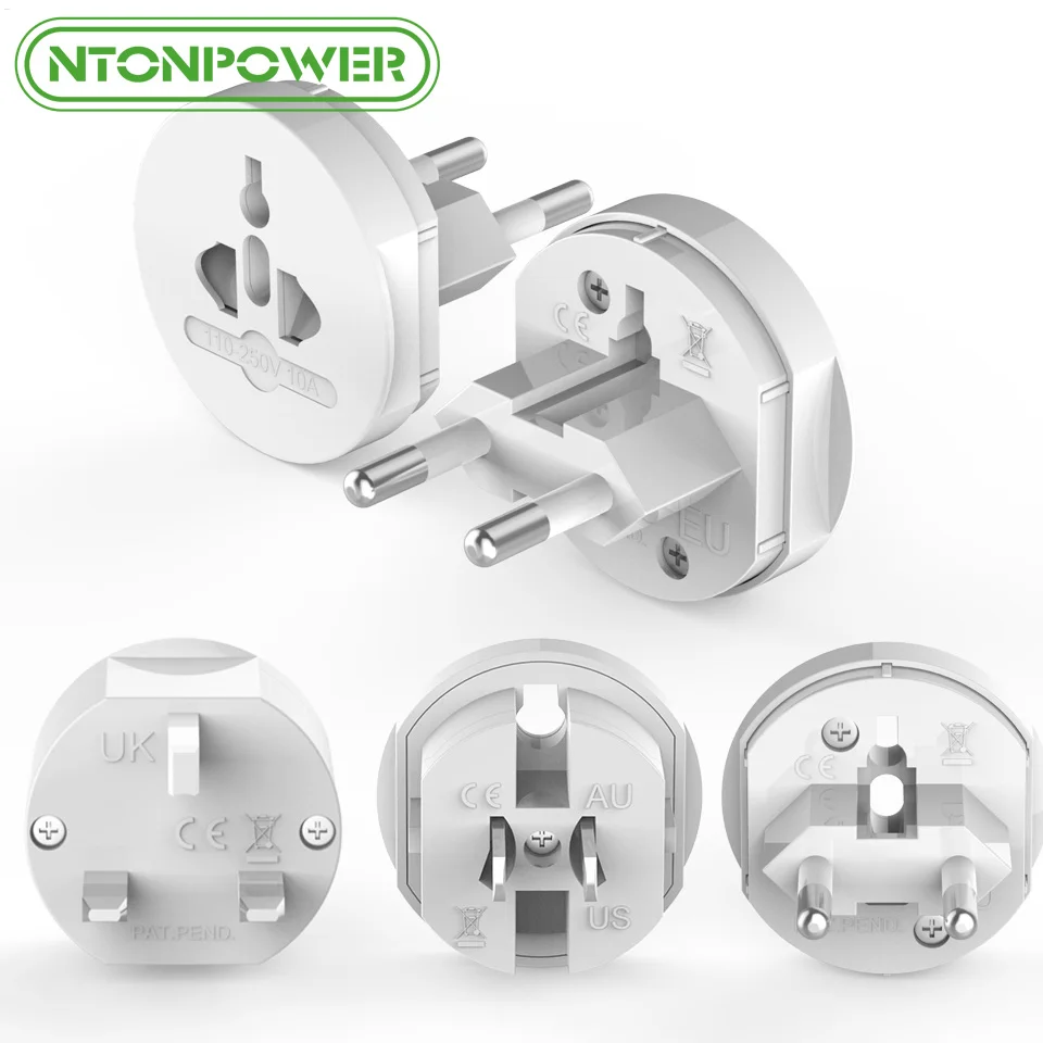 NTON POWER UTA Универсальный адаптер с электрической вилкой для путешествий розетка