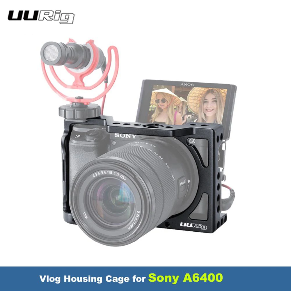 Специальный держатель для камеры UURig Sony A6400 удобная ручка видеосъемки с