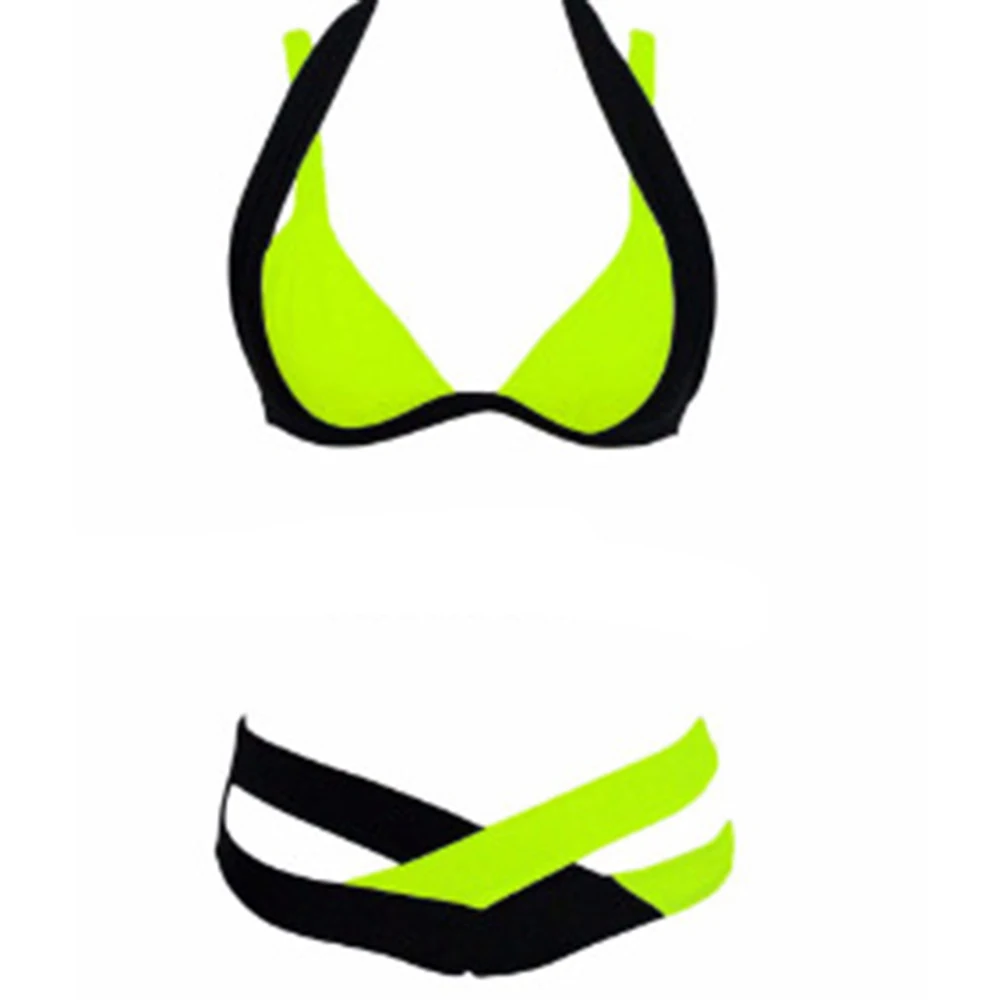 Новинка 2019 сексуальные бикини женский купальник купальные костюмы с лямкой на