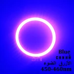 12 В DC кольцевой cob светодиодный источник света 3 Вт-15 Вт угол глаз 30 мм-120 мм Теплый Холодный белый лед синий cob Чип для DIY - Испускаемый цвет: Blue 12V