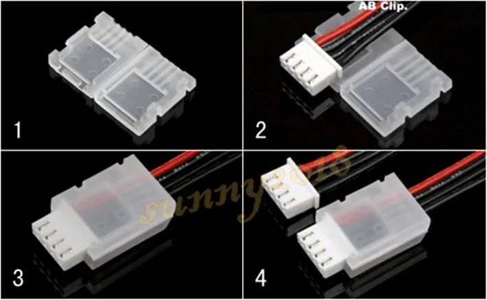 10 шт. (2S 3S 4S 6 S) RC LiPo батарея AB зажим Пряжка баланс разъем протектор | Электроника