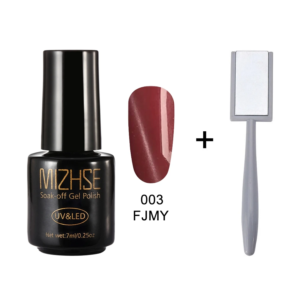 JMY003 MIZHSE 1 шт. УФ-гель для ногтей набор гель-лаков для ногтей 7 мл кошачий глаз УФ-лак для ногтей Гель-лак с 3D эффектом магнитная палочка - Цвет: JMY003