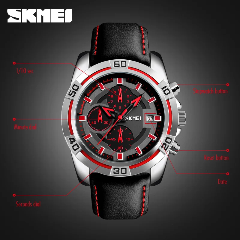 Fashion Chronograph Sport Mens Watches Top Brand Luxury Quartz Watch Reloj Hombre Clock Male hour relogio Masculino male | Наручные часы