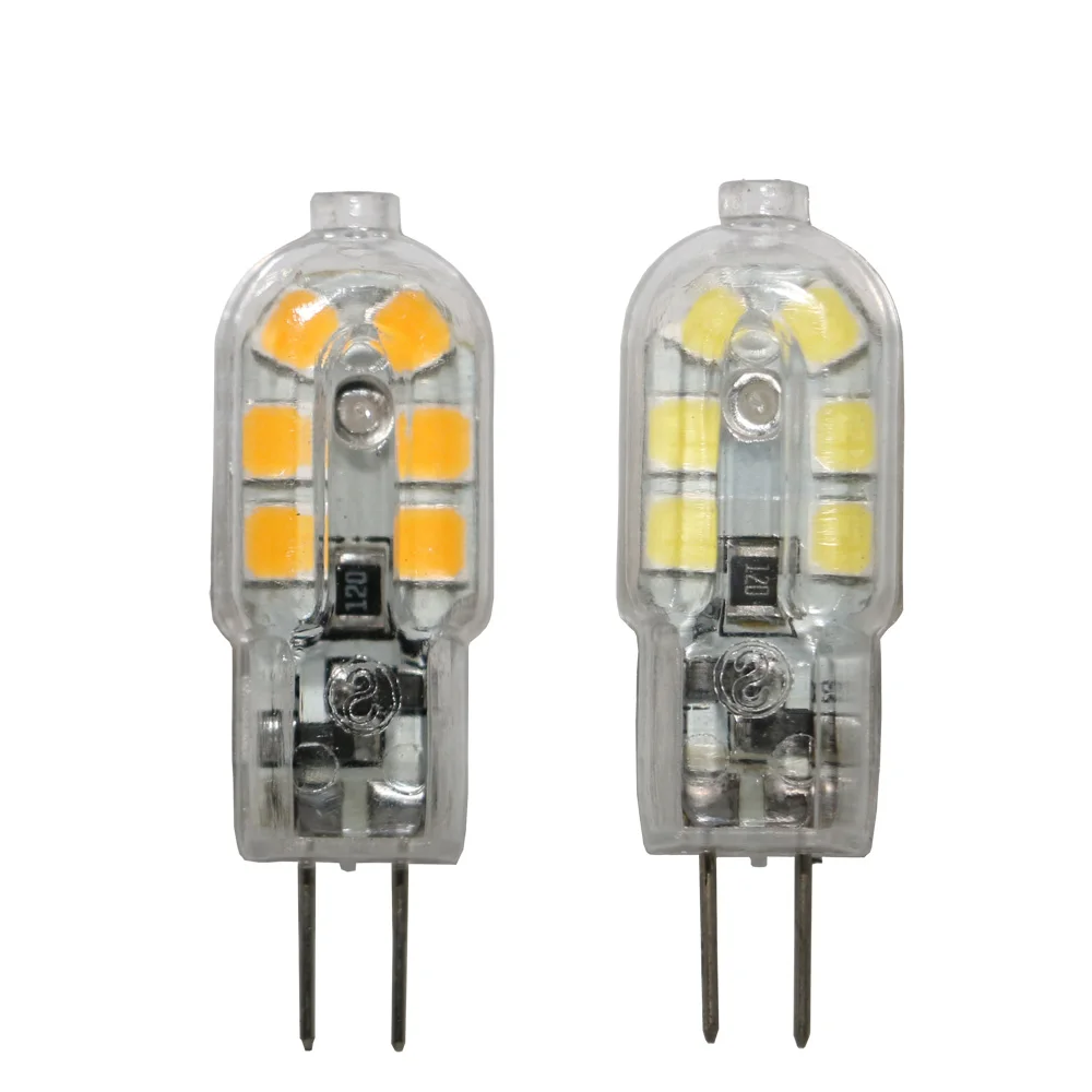 Светодиодная мини лампа G4 G9 SMD2835 3 Вт/5 Вт 220 В переменного тока 12 постоянного