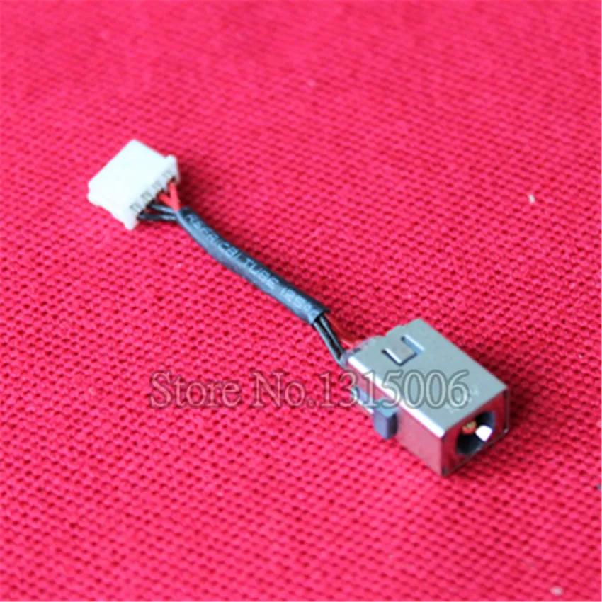 

5PCS DC Power Jack Wire Cable Harness For HP MINI 110 210 MINI 210-1000 Charging Port Plug Socket