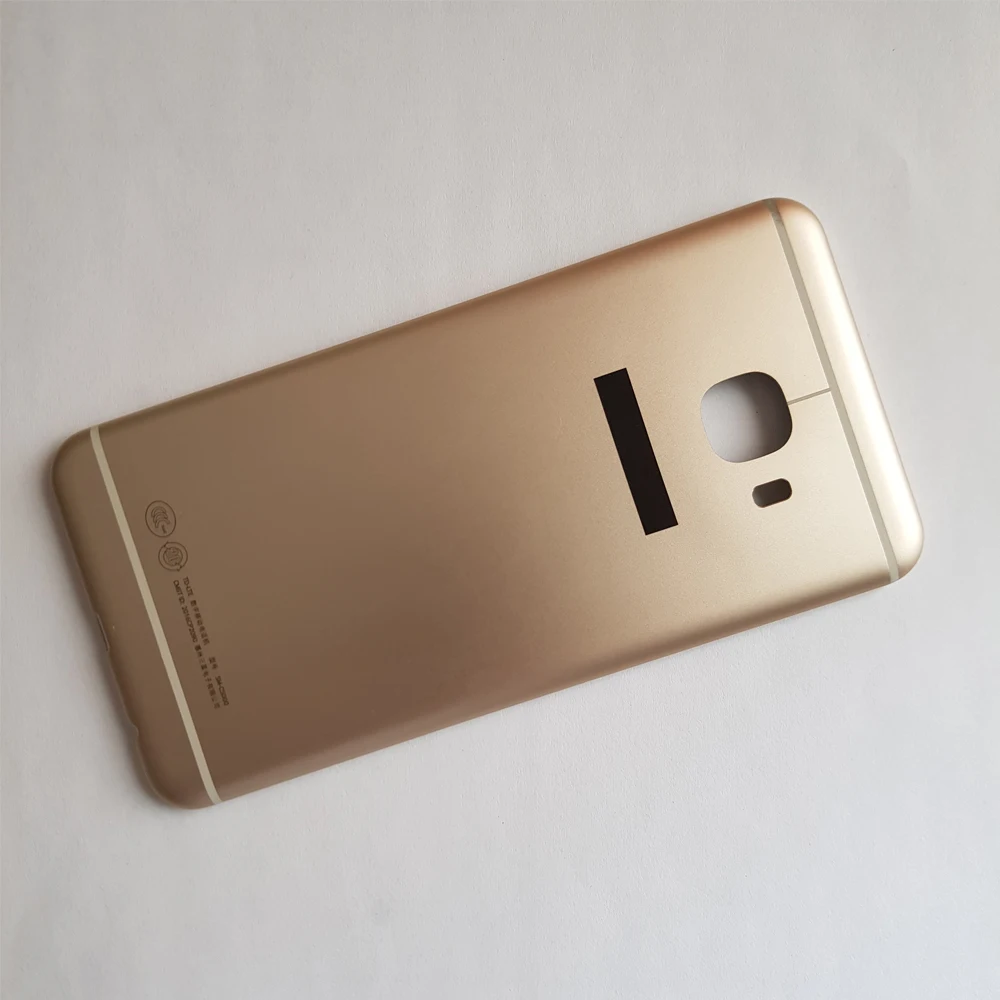 Задняя крышка батарейного отсека задний корпус для Samsung Galaxy C5 C5000 замена золотого