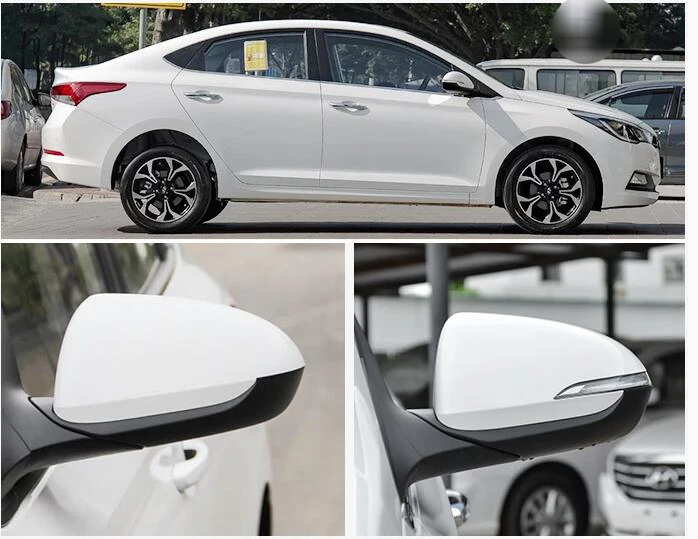 Зеркало заднего вида для Hyundai Solaris Verna 2017 (без света)|Зеркала и крышки| |