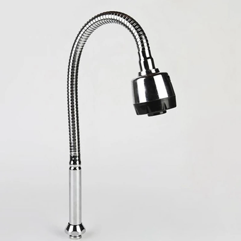 Кухонный бар кран шланг двойное отверстие воды 201 сменный из нержавеющей стали 45
