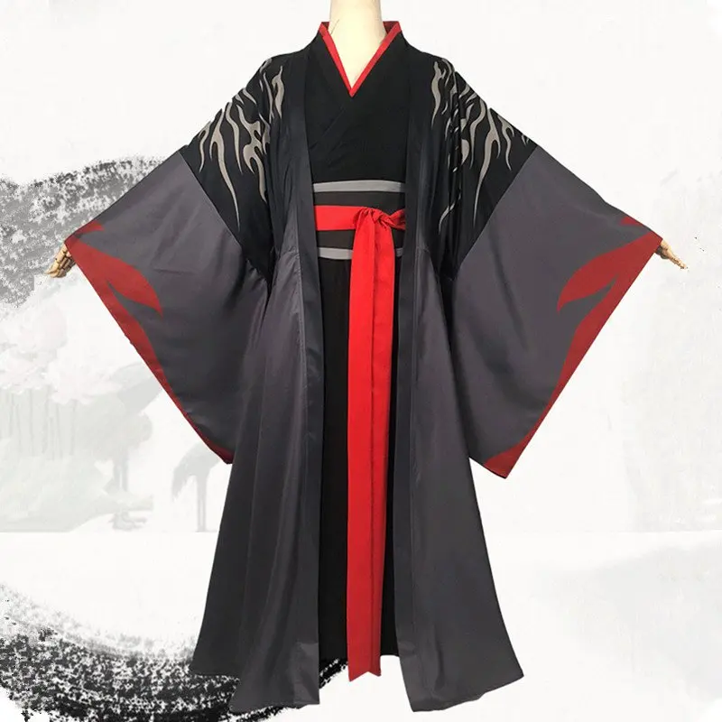 Костюм Yiling Patriarch Wei Ying Wuxian Аниме Grandmaster of Demonic Culture Косплей Mo Dao Zu Shi костюм