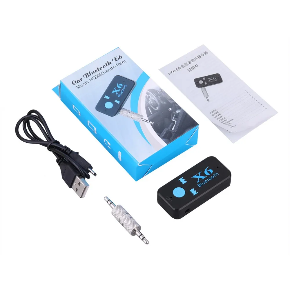 Беспроводной Bluetooth 4 0 адаптер 3 в 1 USB приемник 5 мм аудио разъем TF кардридер