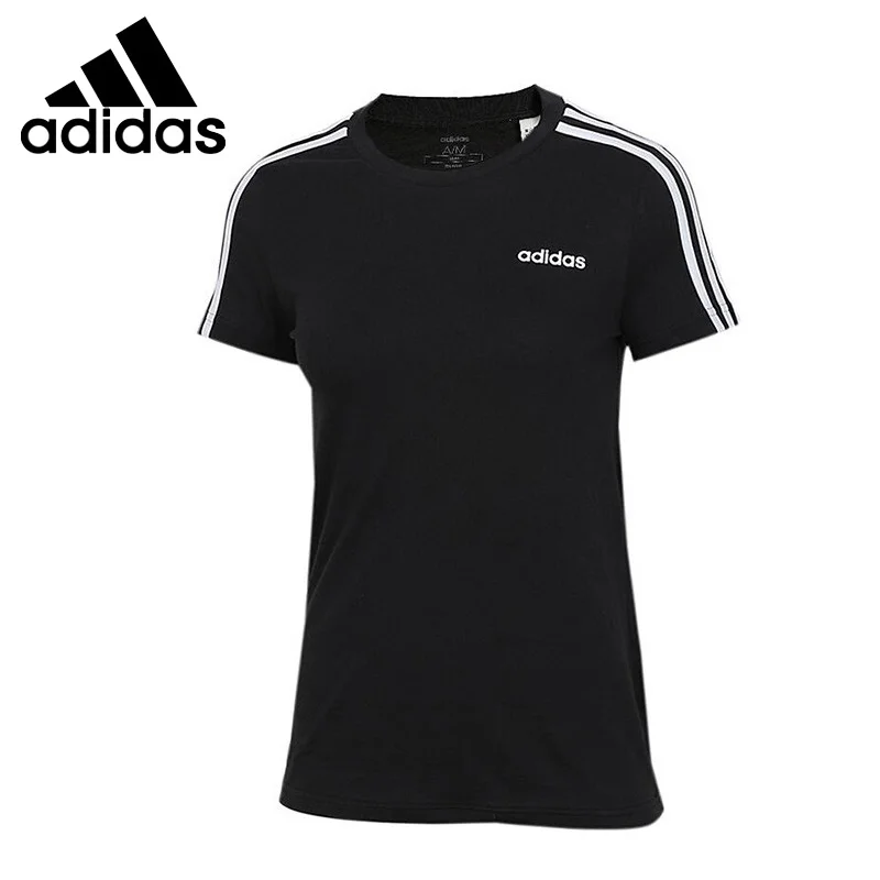 Новое поступление оригинальные тонкие женские футболки Adidas ESSENTIALS W E 3S спортивная
