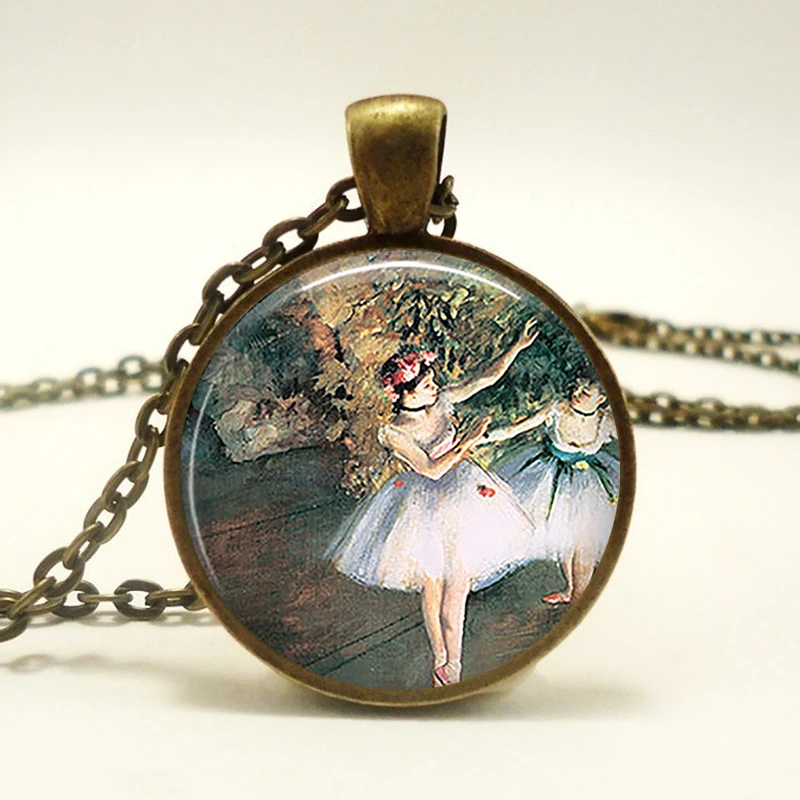 Ювелирные изделия Degas для балерины подарок учителю винтажное женское ожерелье
