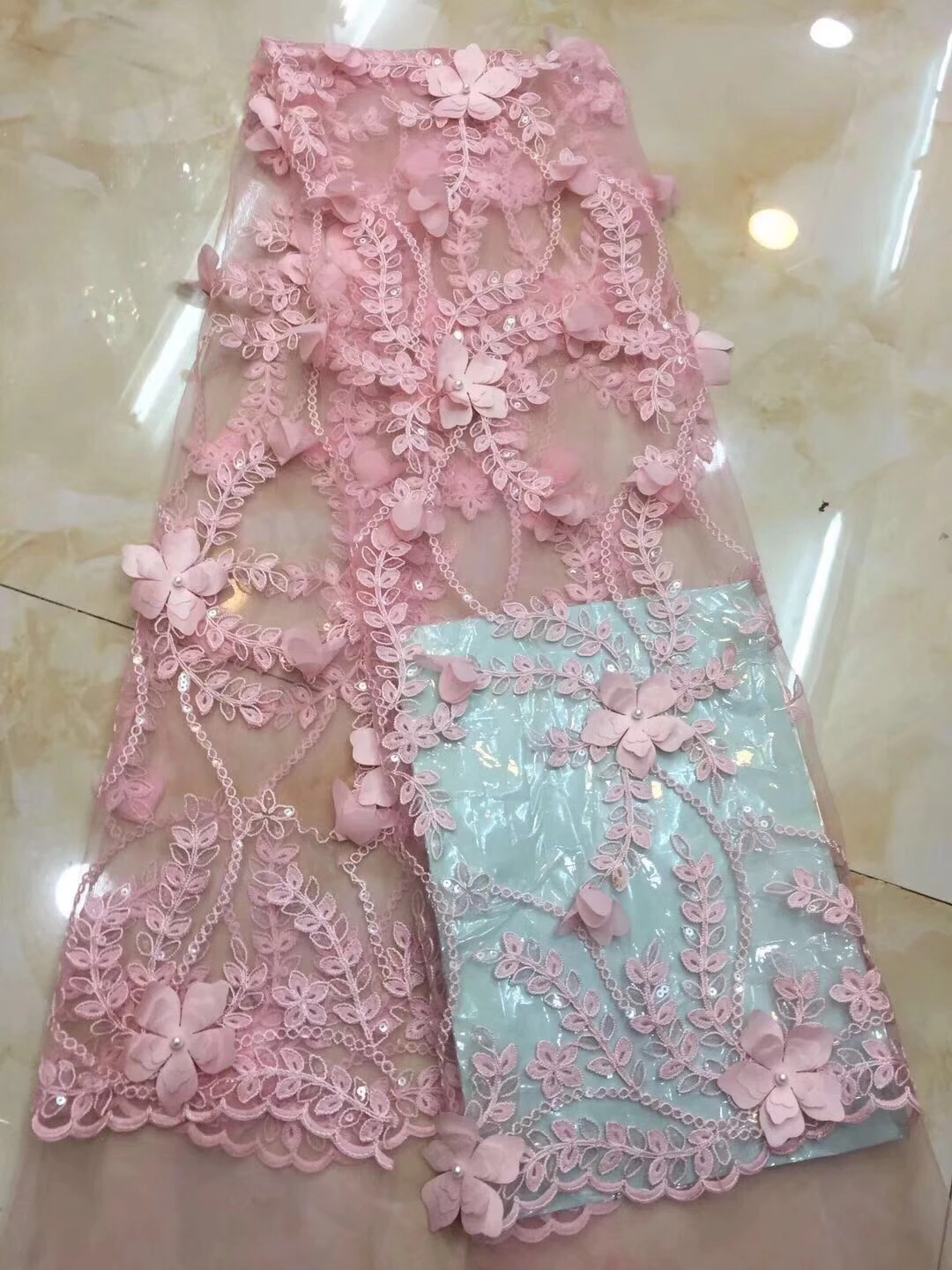 Африканская кружевная ткань 2019 вышитая в нигерийском стиле Свадебная