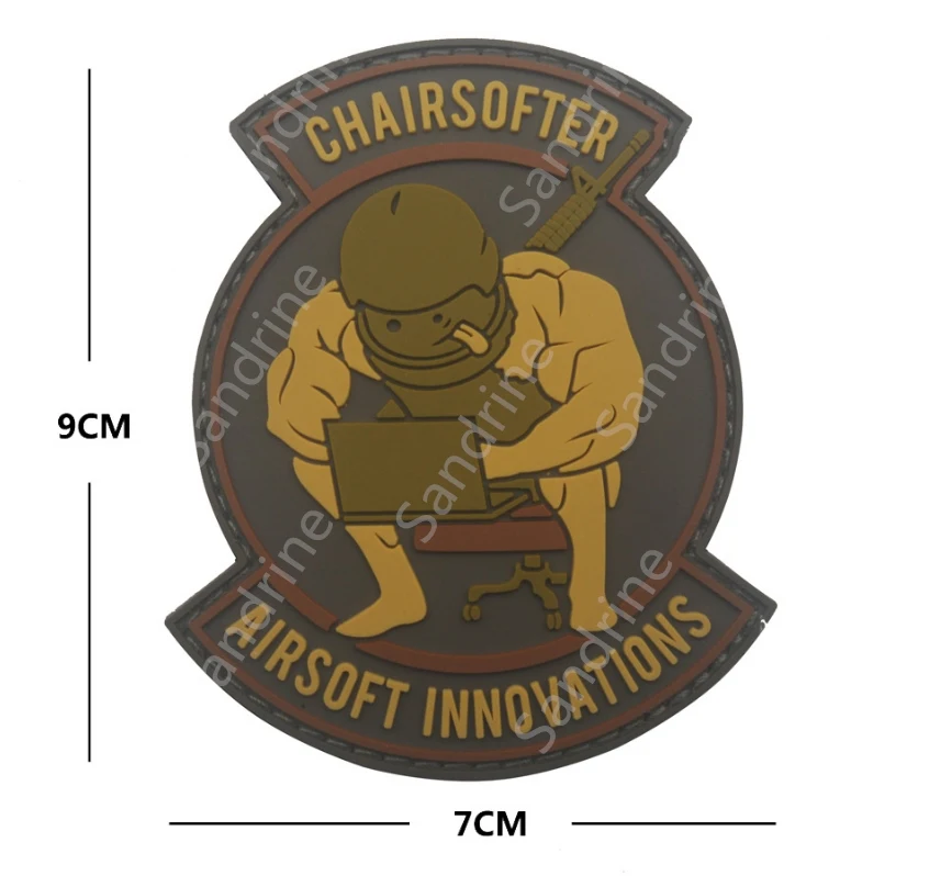 Chairsoft военная армия для страйкбола тактический боевой вышивка заплатка одежды