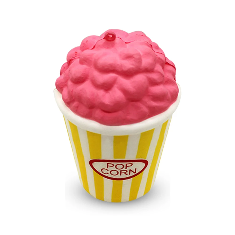 Squishy Pop Corn Антистресс забавная мягкая поп-кукуруза сквиши мягкая медленно поднимающаяся игрушка для снятия стресса Новинка кляп игрушки для детей антистрессовый гаджет - Цвет: Squishy Pop Corn
