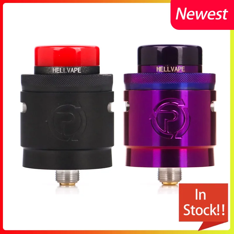 Hellvape Passage RDA Tank 24 мм электронная сигарета распылитель 2 поста с 510 BF Pin fit Squonkor мод Vape