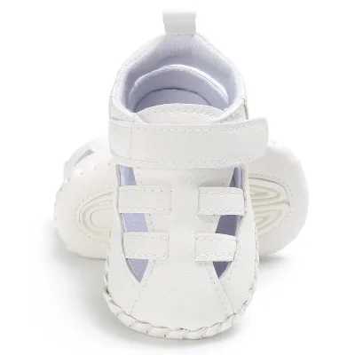 

2020 New Spring cute Solid Cute hard rubber Baby moccasins child Summer boys sandals pu leather Infant Fabric shoes baby sandals