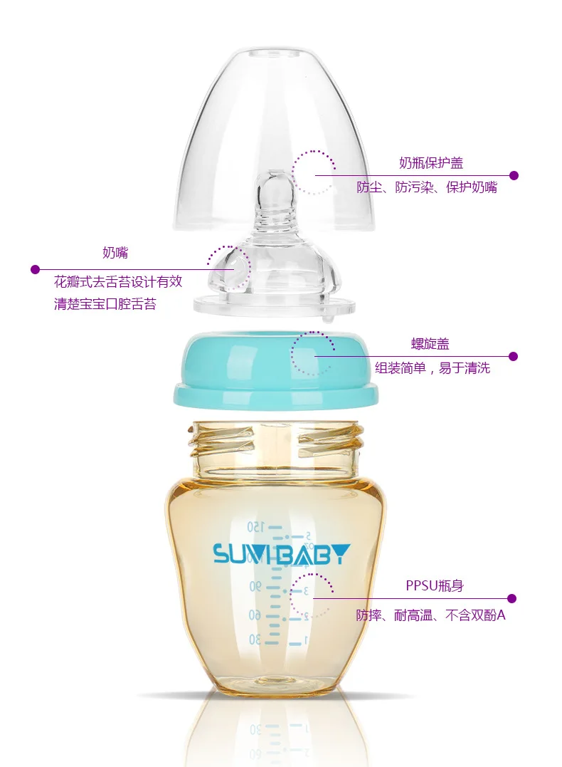 Широкая бутылочка для кормления детская бутылка молока | Мать и ребенок