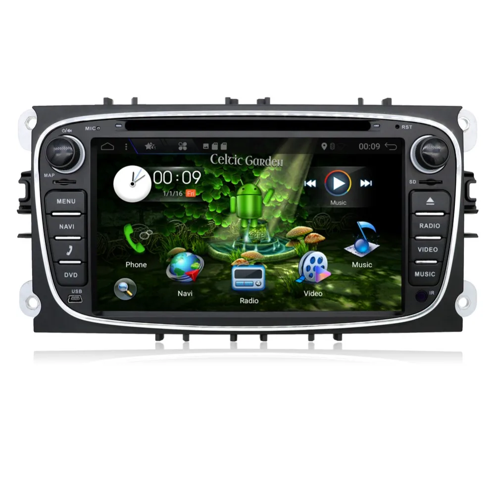 32G Встроенная память Android 9,0 Octa 8 core автомобильный dvd для ford focus 2 Мондео автомобильный ПК головное устройство gps навигация 2 din автомобильная стереосистема