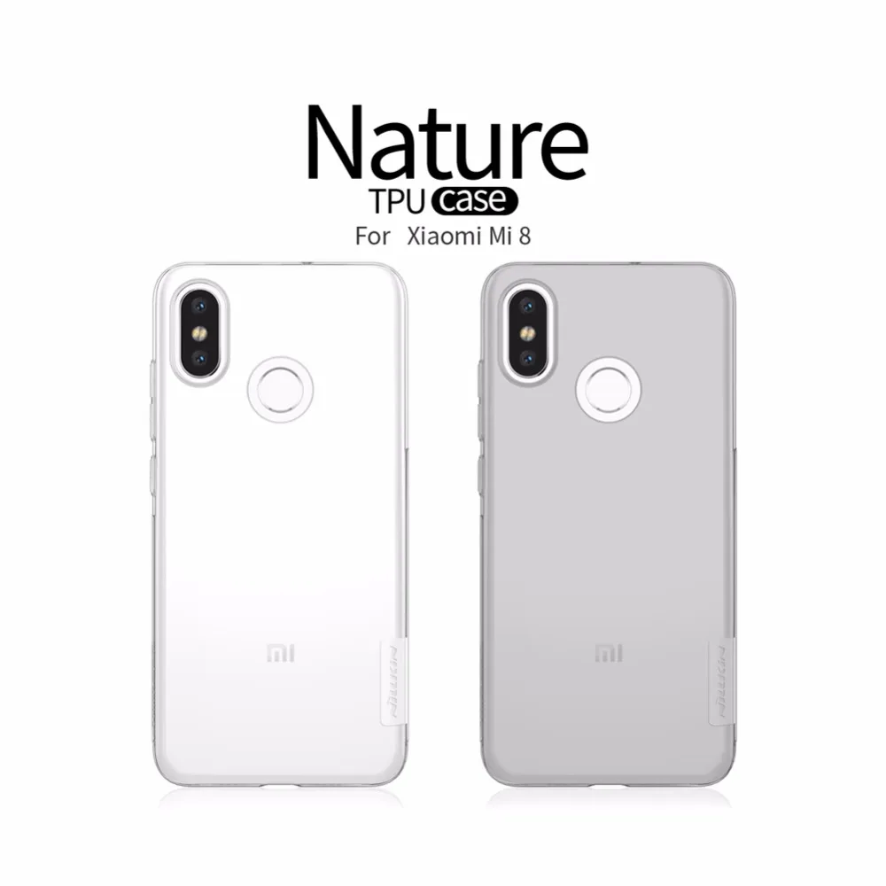 Tpu case For xiaomi mi 9 8 Nillkin nature Transparent Clear Soft silicon TPU MI8 mi9 cover |