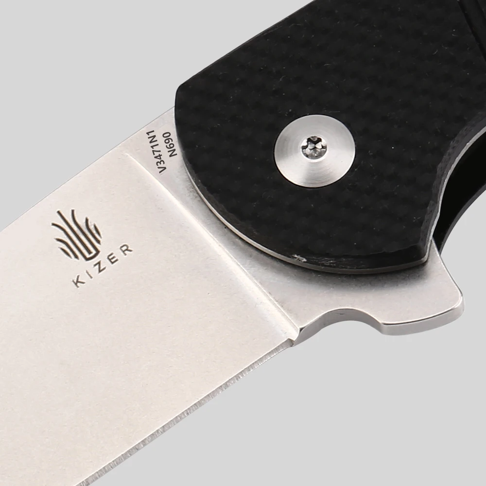 Складные ножи Kizer, ножи для выживания на открытом воздухе, V3471 N690, стальной нож с лезвием G10, ручной нож высокого качества