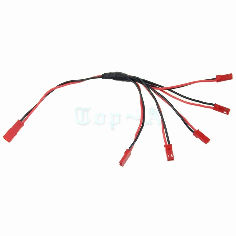 Gdstime 5 шт. 1 Женский до Мужской зарядный кабель JST штекер для WLtoys V959 V212 V222 3 7 V Li Po