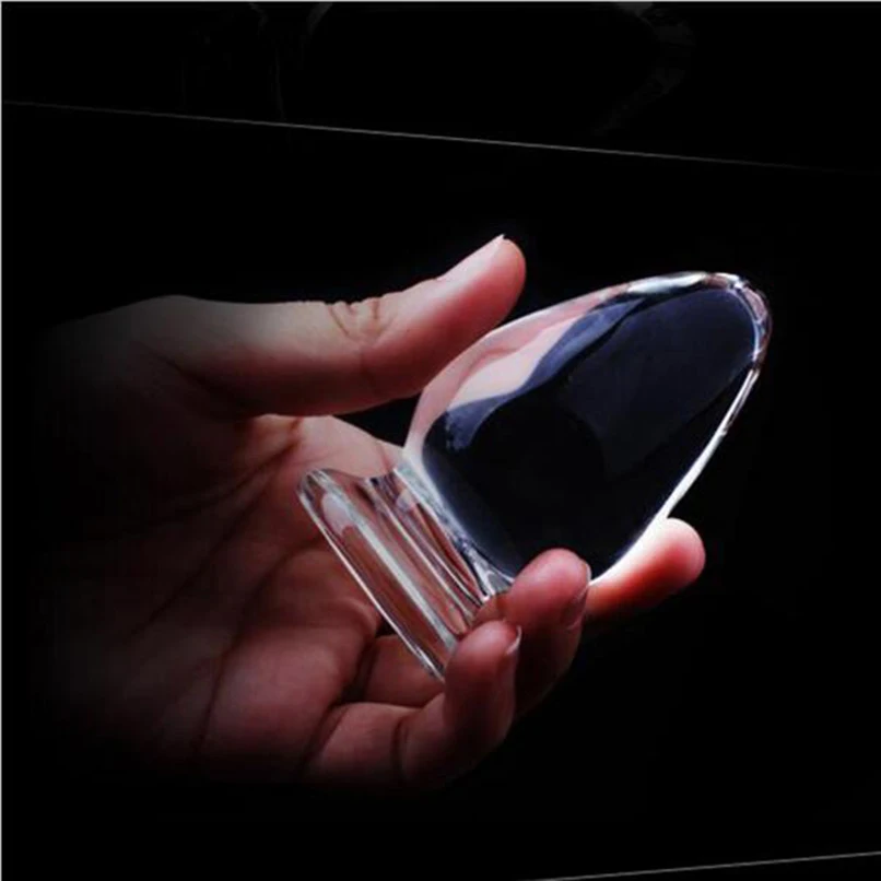 ORISSI Glass Anal Plug Adult Male Female Masturbation Crystal Dildo Sex Products Butt Toys for Women Men Wand |
