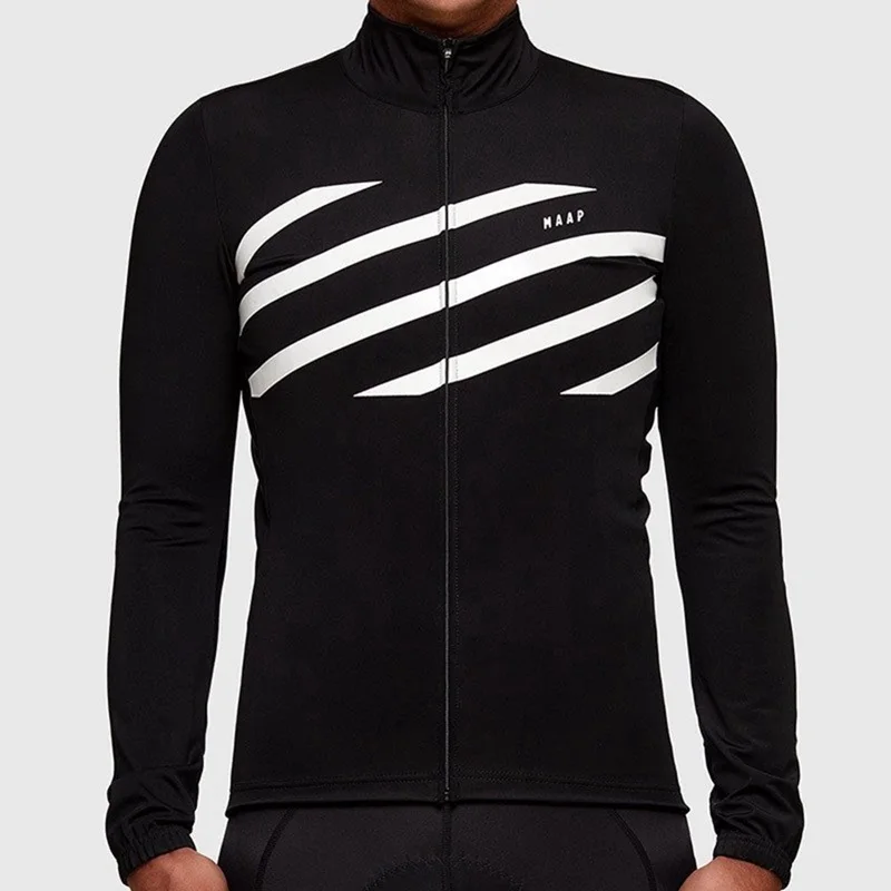 7 MAAP camisa de ciclismo M flag base LS велосипедная футболка с длинным рукавом, весна, MTB велосипедная рубашка, Мужская гоночная футболка met lange mouwen - Цвет: 7