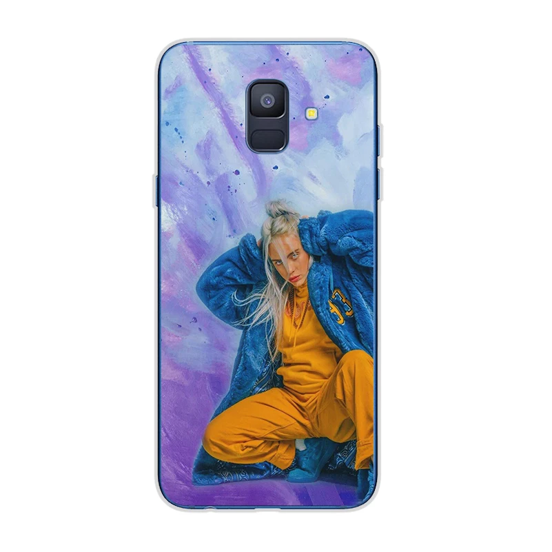 Ciciber чехол для Samsung Galaxy J 8 7 6 5 4 3 2 1 Europe Pro Core Prime mini 2016 2017 2018 телефона мягкий TPU Billie eilish