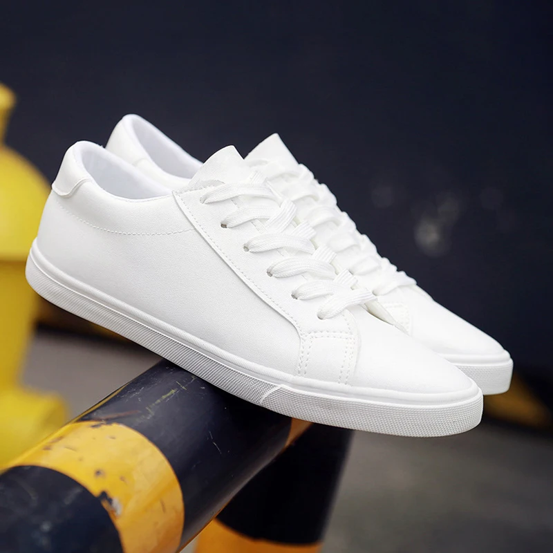 

Women Sneakers 2019 Brand White Shoes Woman PU Leather Shoes Woman Lace-Up Female Casual Shoes Sneakers Women Tenis Feminino