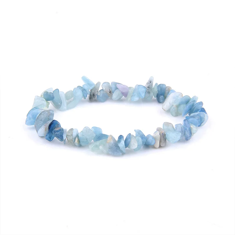 Женские и мужские кварцевые браслеты природные разноцветные из Растягивающихся