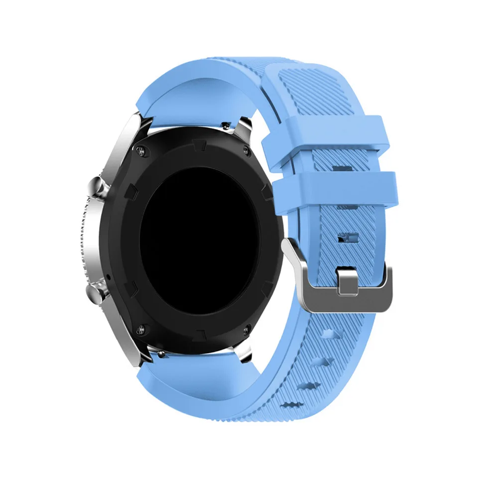 Gear S3 для samsung Galaxy watch 46 мм 42 мм S3 Frontier amazfit bip huawei watch gt ремешок 22 мм ремешок силиконовый браслет