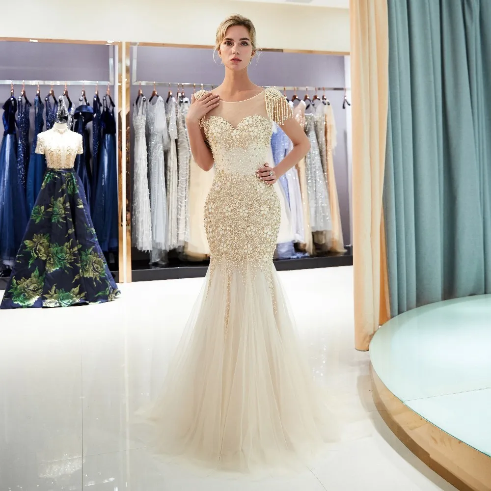 Vivian's Bridal 2018 женское роскошное вечернее платье с кисточками и
