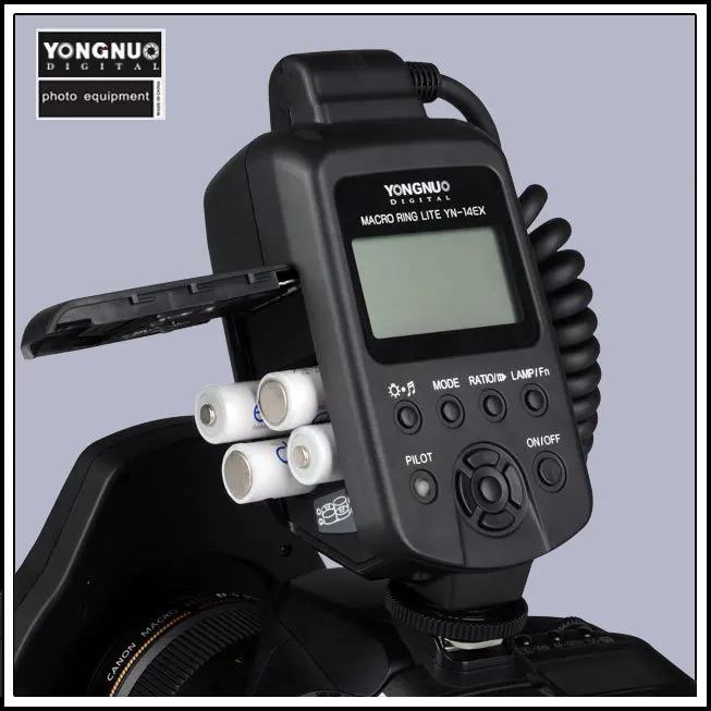 Кольцевая вспышка для макросъемки Yongnuo YN 14EX|flash light for canon|ring flash lightyongnuo yn-14ex |