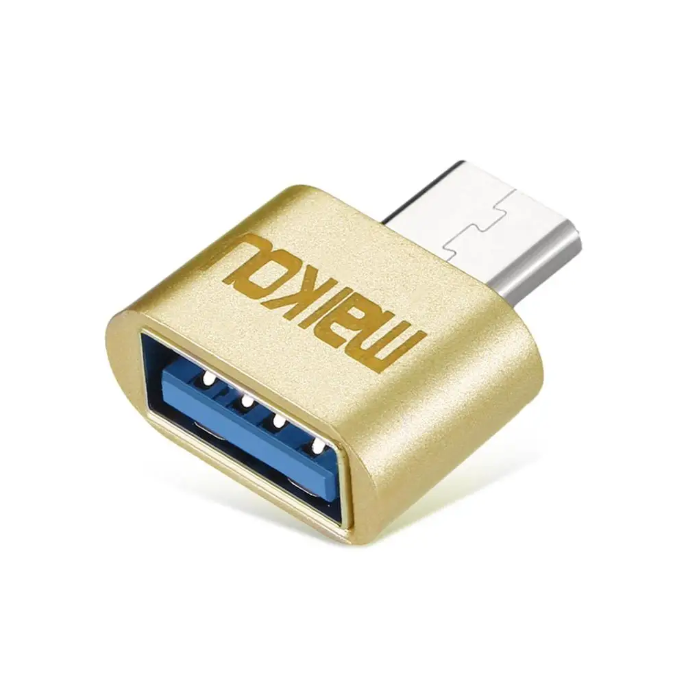 as the picture Мини металлический USB 3,0 к тип-c OTG адаптер смартфон планшет OTG USB к тип-c OTG Женский кабель конвертер для смартфонов ПК - Цвет: as the picture