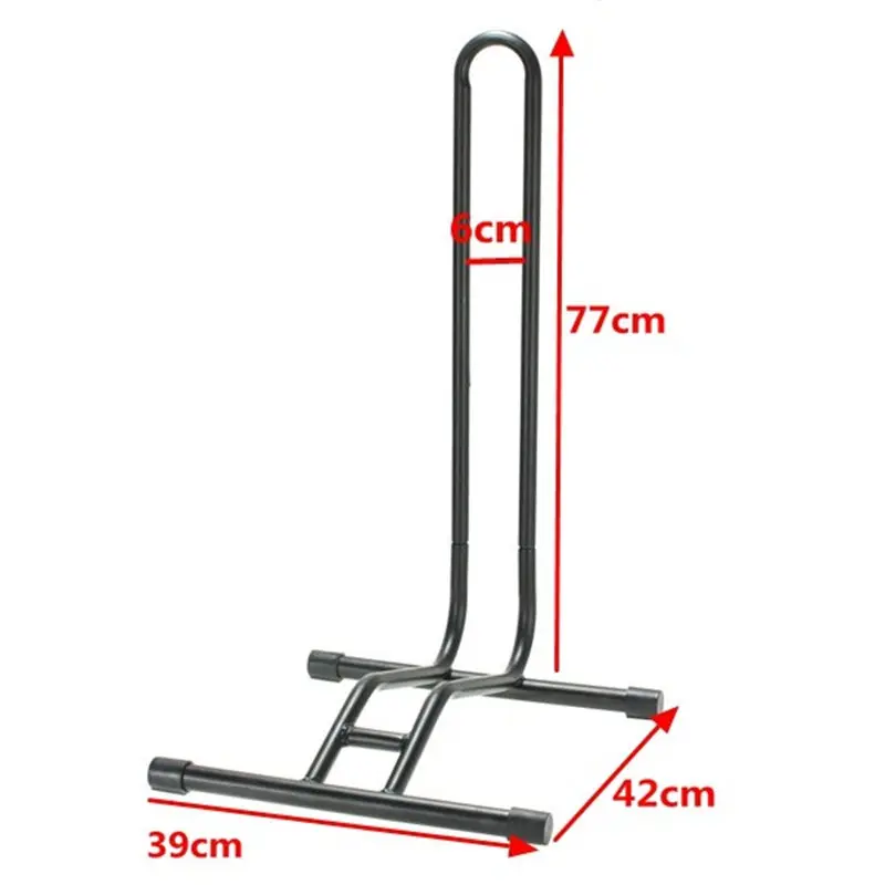 Стальная напольная стойка с покрытием L type для тяжелых велосипедов горного