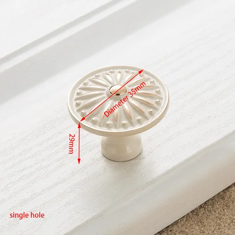 Kak Zinc Aolly Ivory White Gabinet lida