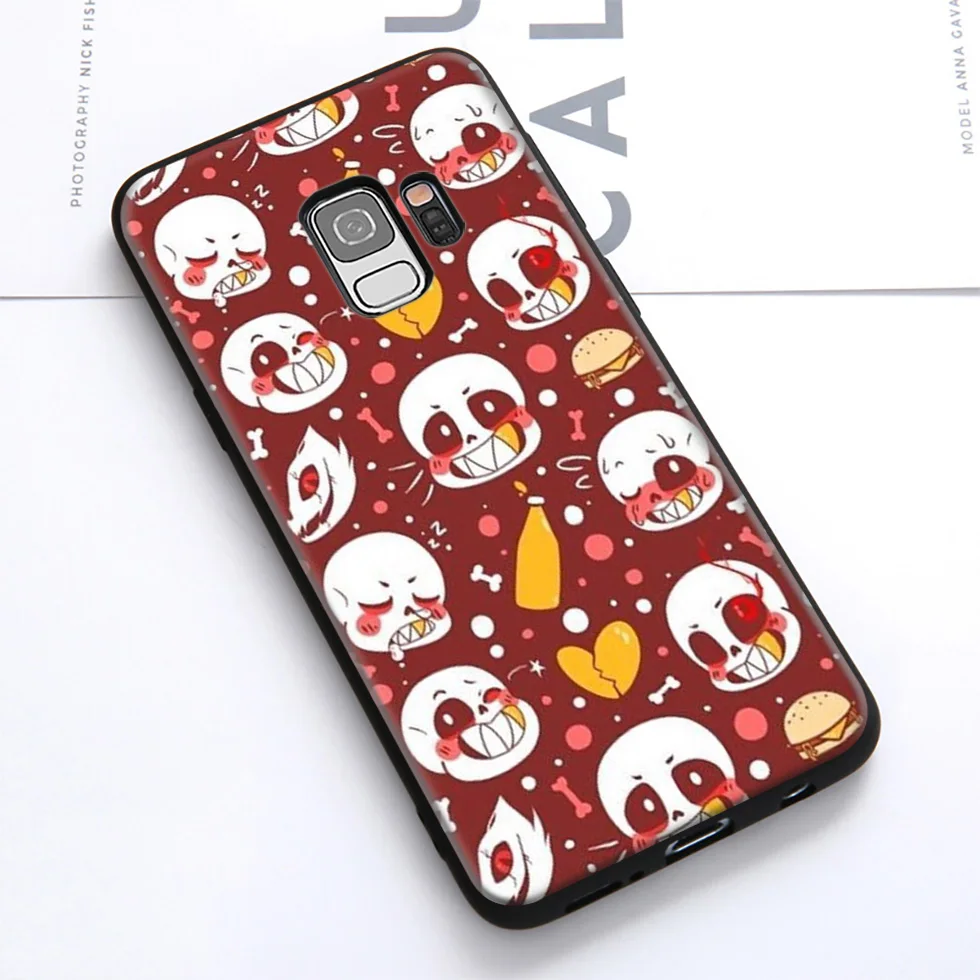 WEBBEDEPP Bad Time Undertale мягкий чехол для Samsung Galaxy S10 S10e S9 S8 Plus S7 S6 Edge &amp J6 2018 Note 10 9 8 |