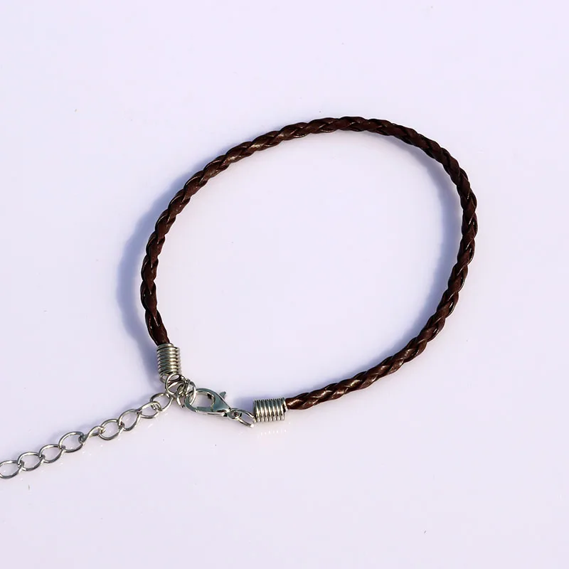 100 шт. женские кожаные браслеты длина 18 см|bracelet cord|leather bracelet cordleather |