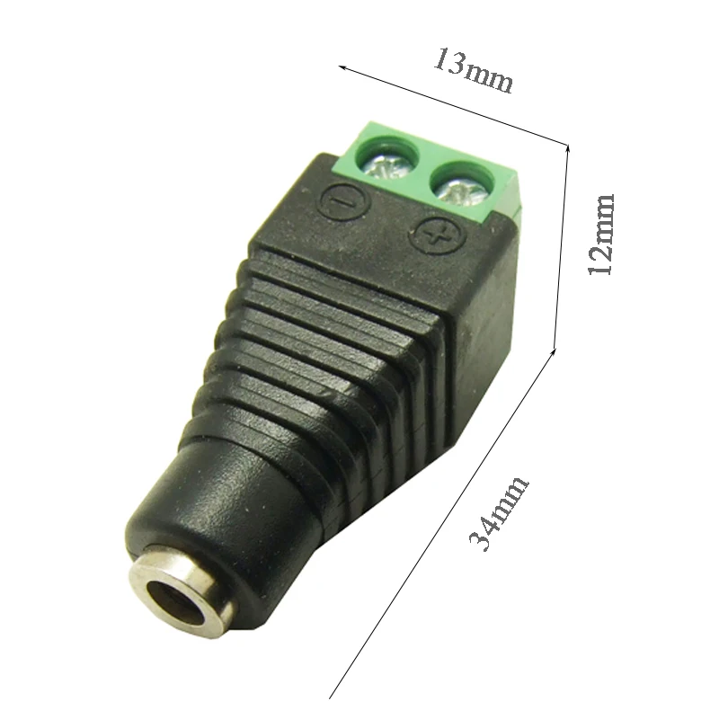5 шт. Бесплатная доставка гнездовой разъем постоянного тока 3 5*1 35 мм/штекер