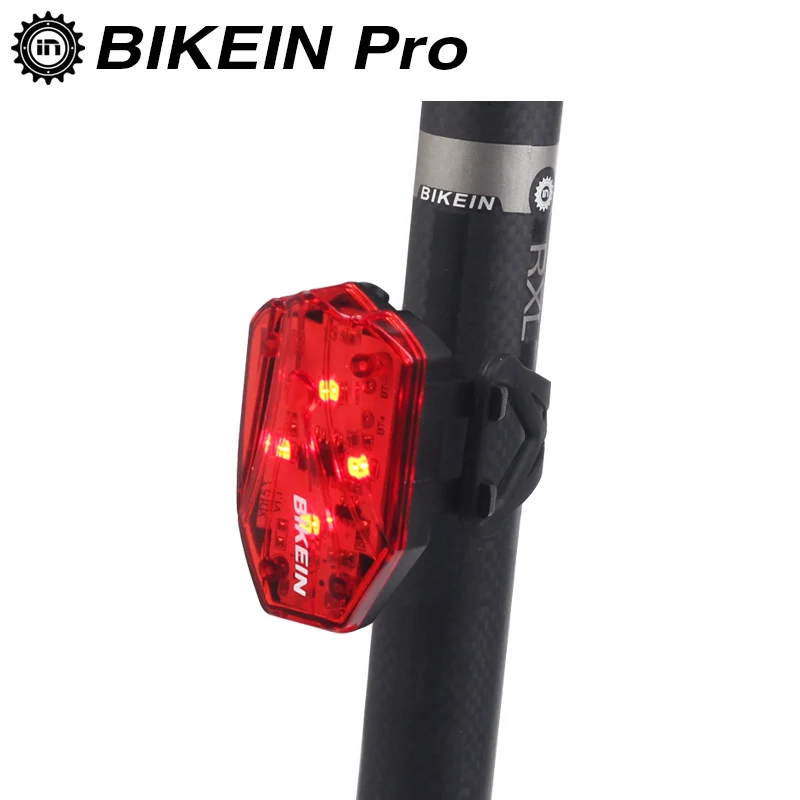 BIKEIN COB велосипедный задний фонарь Водонепроницаемый Led USB Перезаряжаемый горный