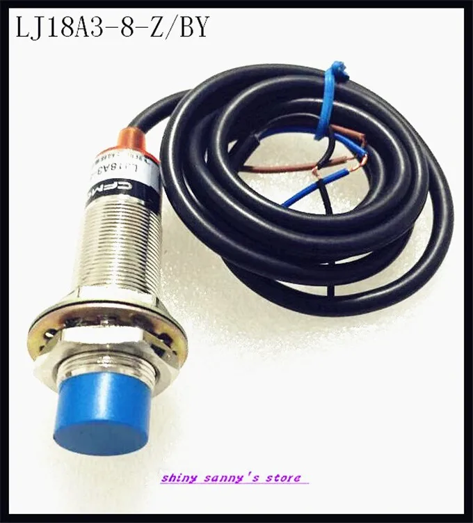 LJ18A3-8-Z/BY M18 6-36VDC три провода DC PNP NO 8 мм измерение расстояния индуктивный датчик