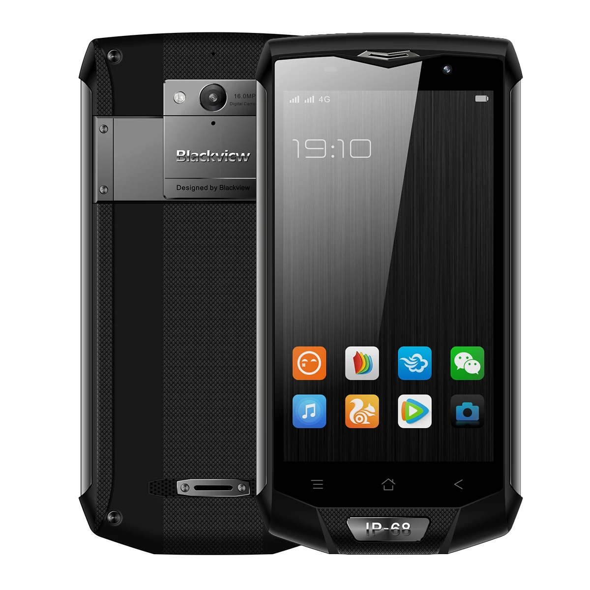 Blackview BV8000 Pro мобильный телефон IP68 Водонепроницаемый Android 7,0 5," FHD MTK6757 Восьмиядерный 6 ГБ+ 64 ГБ 16 МП боковой сенсорный NFC Смартфон