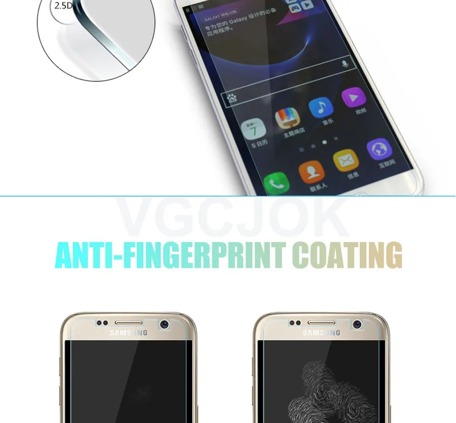Защитное стекло для Samsung Galaxy S7 S6 S5 S4 S3 mini Samsung Note 5 4 3 закаленное защитное стекло для экрана