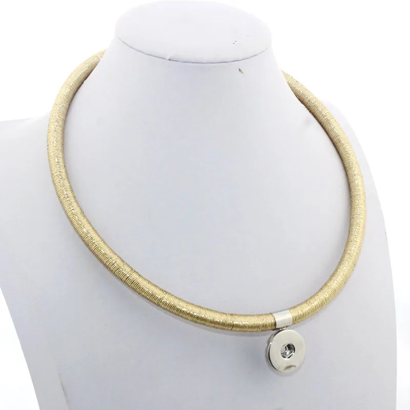 Богемная разноцветная Магнитная застежка 18 мм Кнопка кулон 48 см кожаное ожерелье