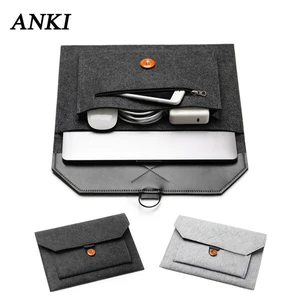 Фетровая сумка для ноутбука, чехол для Macbook Air 13 Pro 16 12, 2020 дюйма, 15,6 дюйма