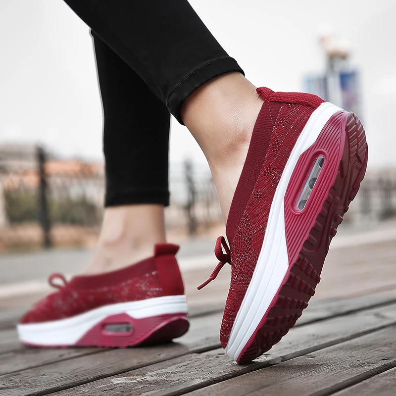 Женская обувь на не сужающемся книзу массивном плоской платформе zapatos mujer туфли