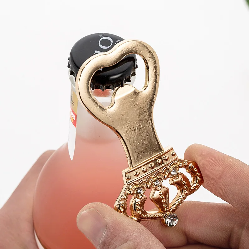 Фото 20 шт. открывалка для бутылок креативная Золотая Корона металлический инструмент