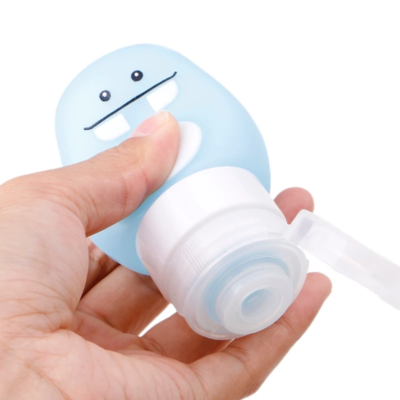 Переносные силиконовые бутылки для путешествий портативные герметичные